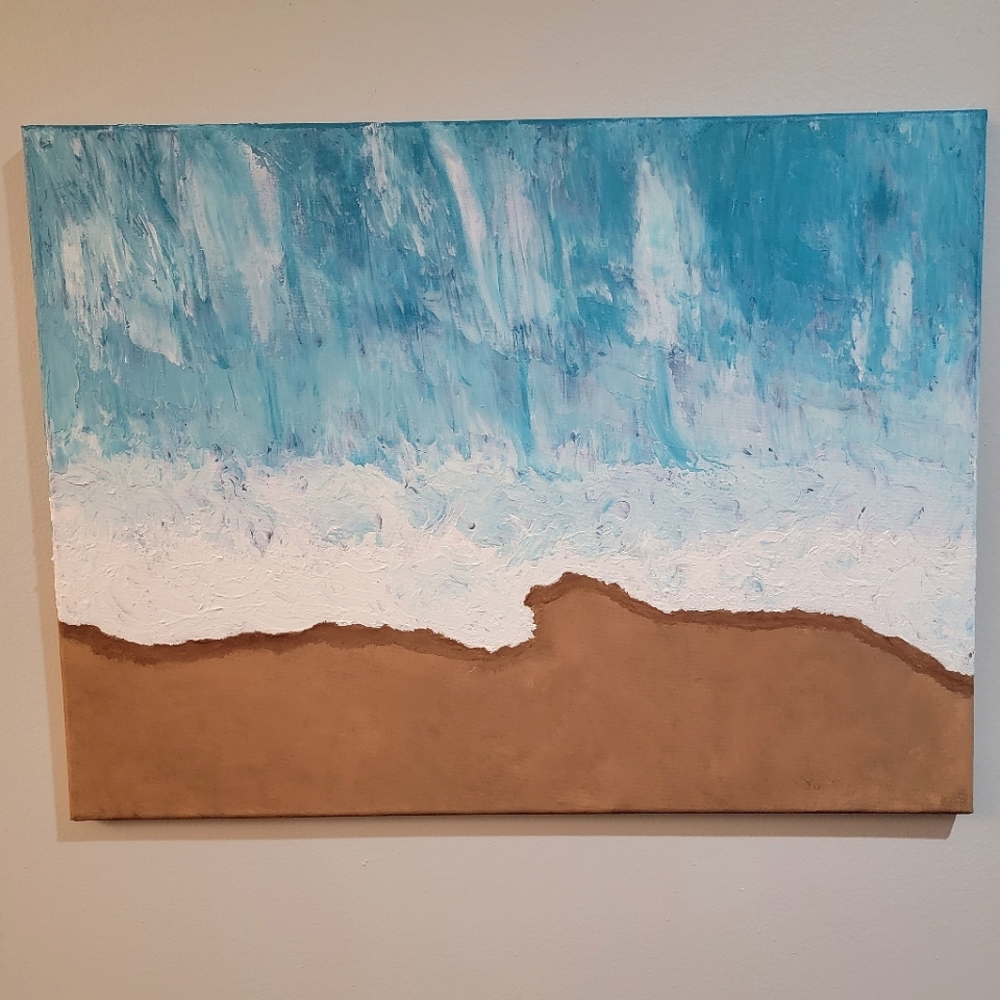 Original beach painting